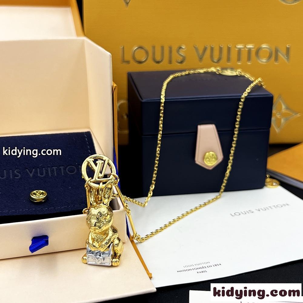 可愛い LV バニー ルイ・ヴィトン ネックレス コピー ユニセックス ファッション-0