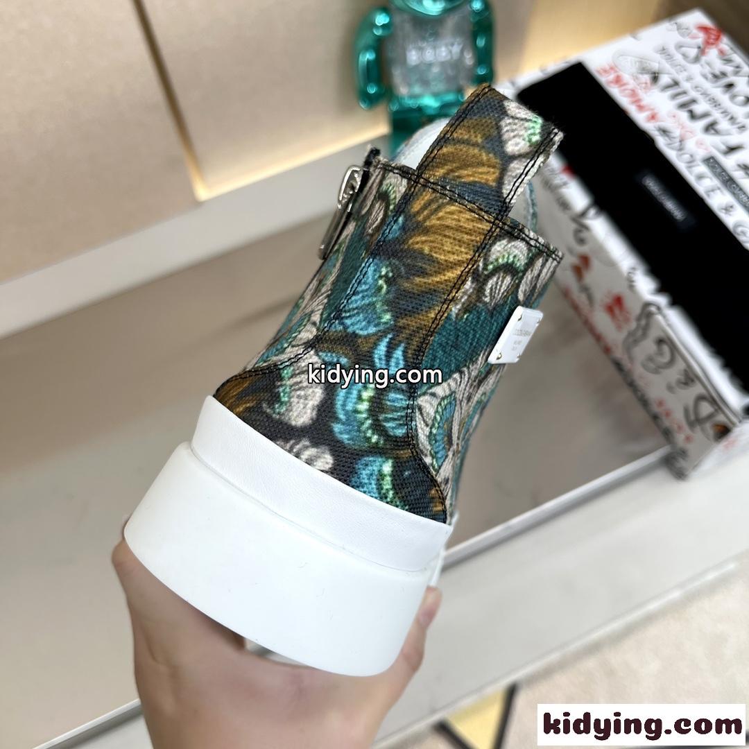ドルチェ&ガッバーナ メンズ コピー スニーカー カジュアルジューズ ハイカット ファッション 目を惹く ストリート系-3