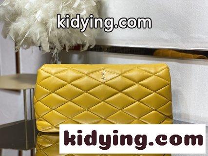 YSL SADE puffer 輸入羊皮の最新の手提げバッグ サンローラン バッグ 値段 コピー 大きなバッグは必ずしも大きなバッグではない-5