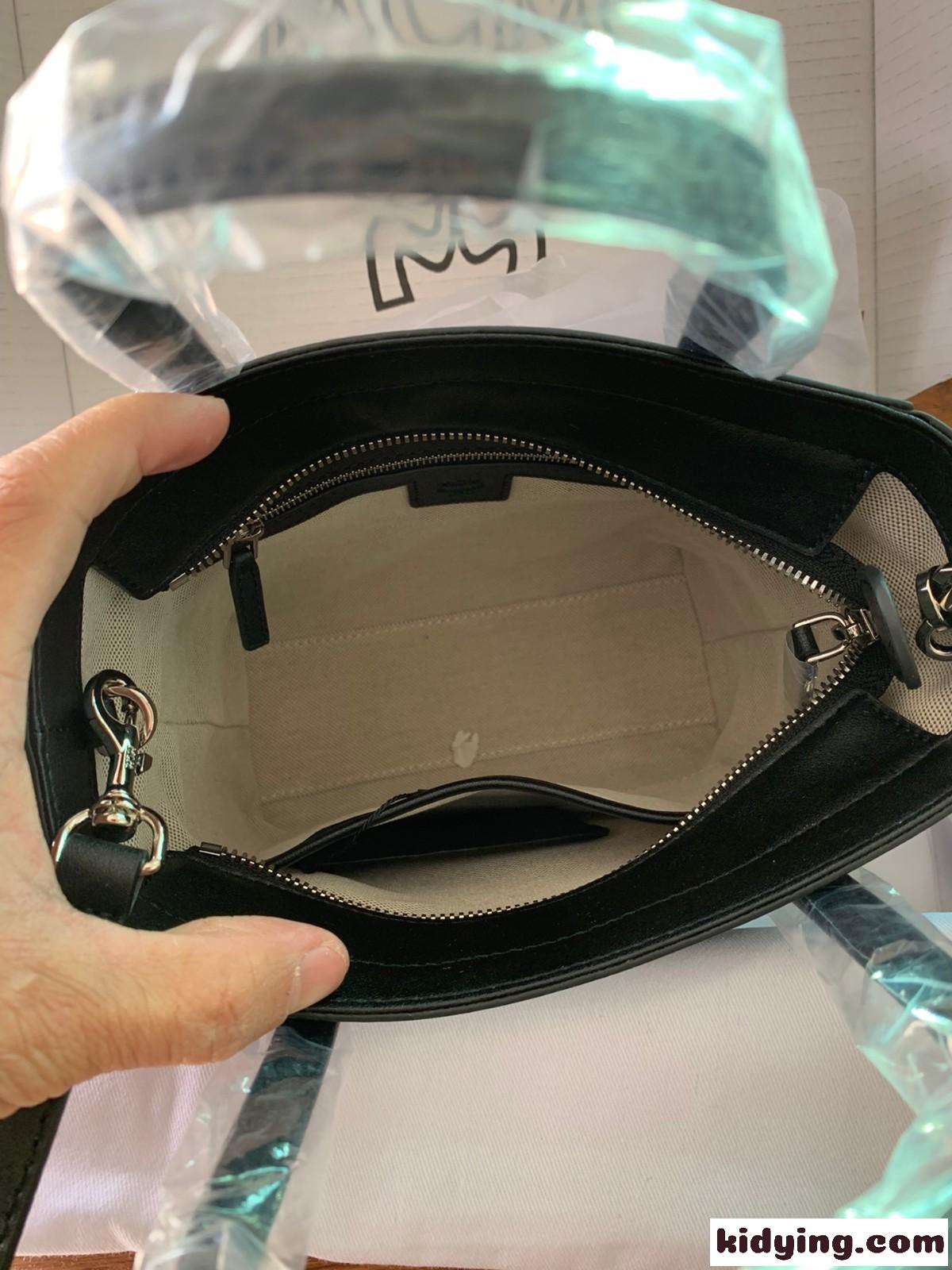 エムシーエム バック コピー レディース MCM Aren ビセトス レザー ミックス ショッパーバッグ-3
