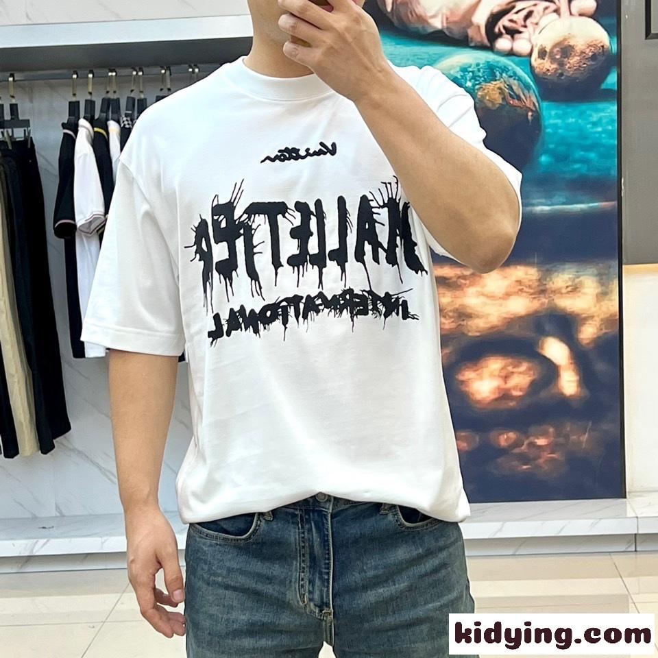 定番 プリント モンクレール Tシャツ コピー クルーネック 半袖Tシャツ ホワイト-1