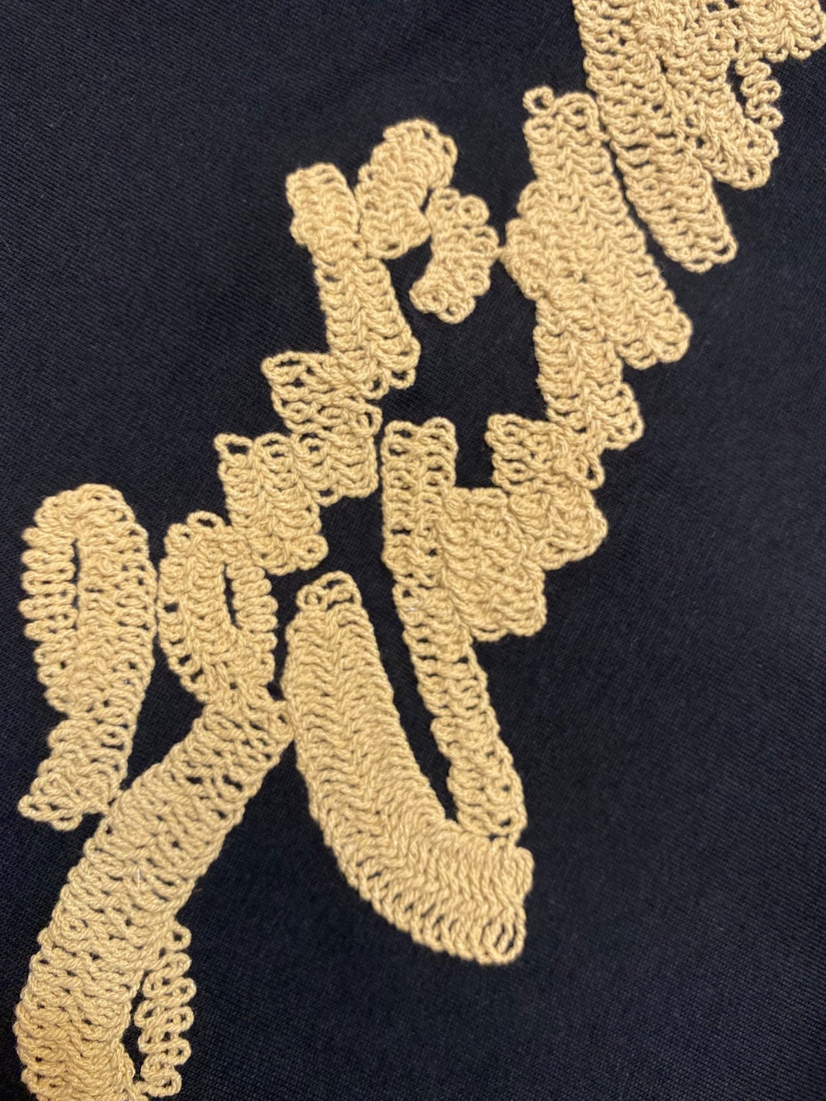 エンブロイダードシグネチャーTシャツ ルイ・ヴィトン スーパーコピー クルーネック-2