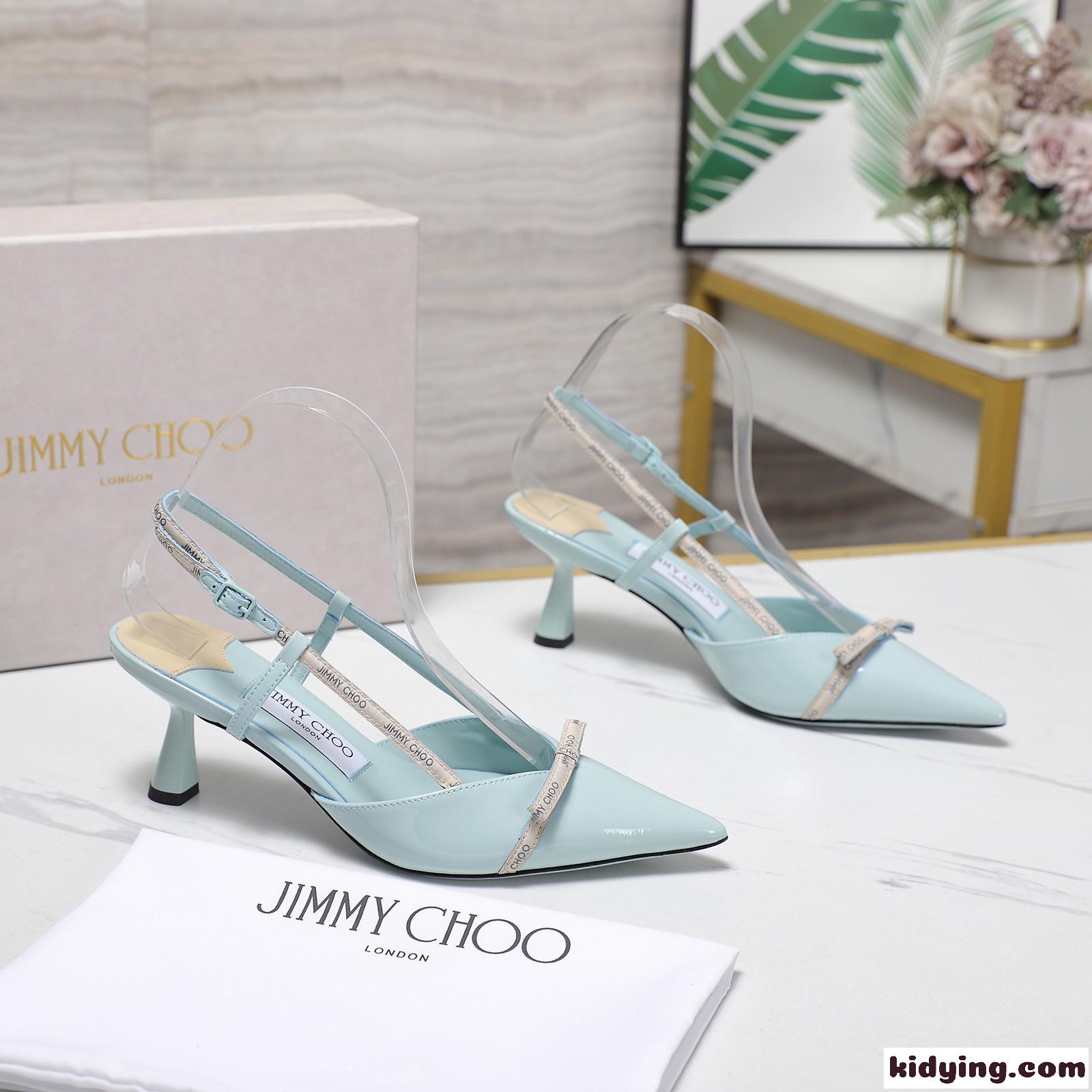 ジミーチュウ パンプス スーパーコピー パテントレザー スリングバック カミラ 65-0