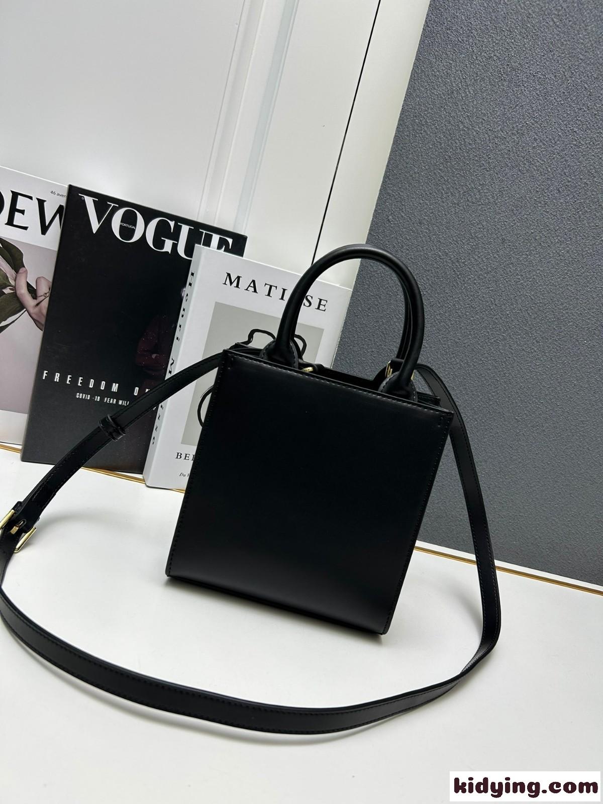 DG DAILY ショッピングバッグ ミニ ドルチェ&ガッバーナ バッグ スーパーコピー ブラック-2