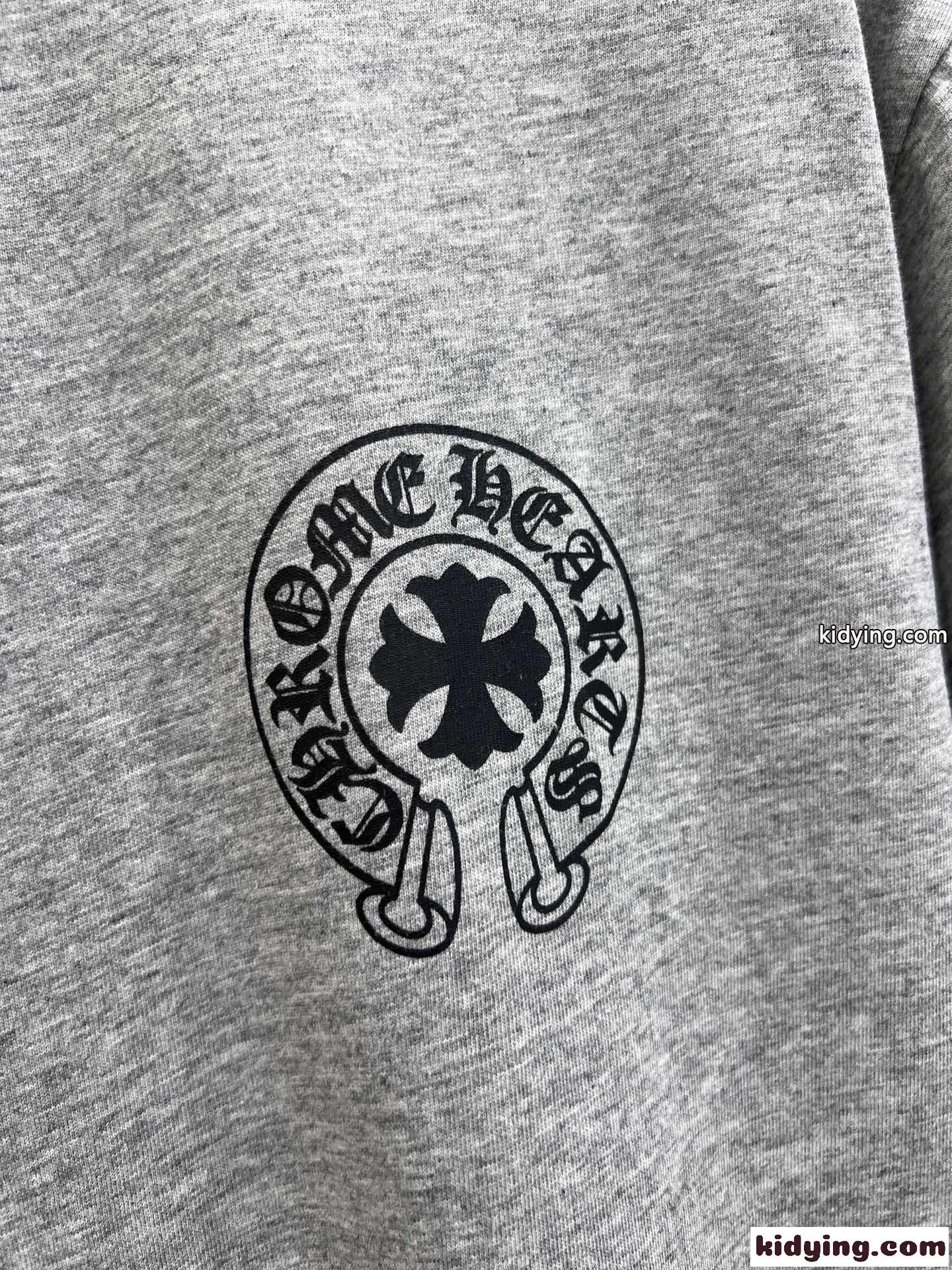 カジュアル ロゴプリント オーバーサイズTシャツ クロムハーツ Tシャツ 偽物-3