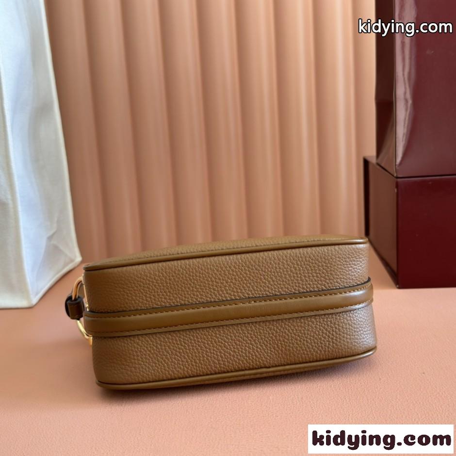 GUCCI 860784 ハーフ ホースビット ミニバッグ グッチ スーパーコピー ブラウン-4