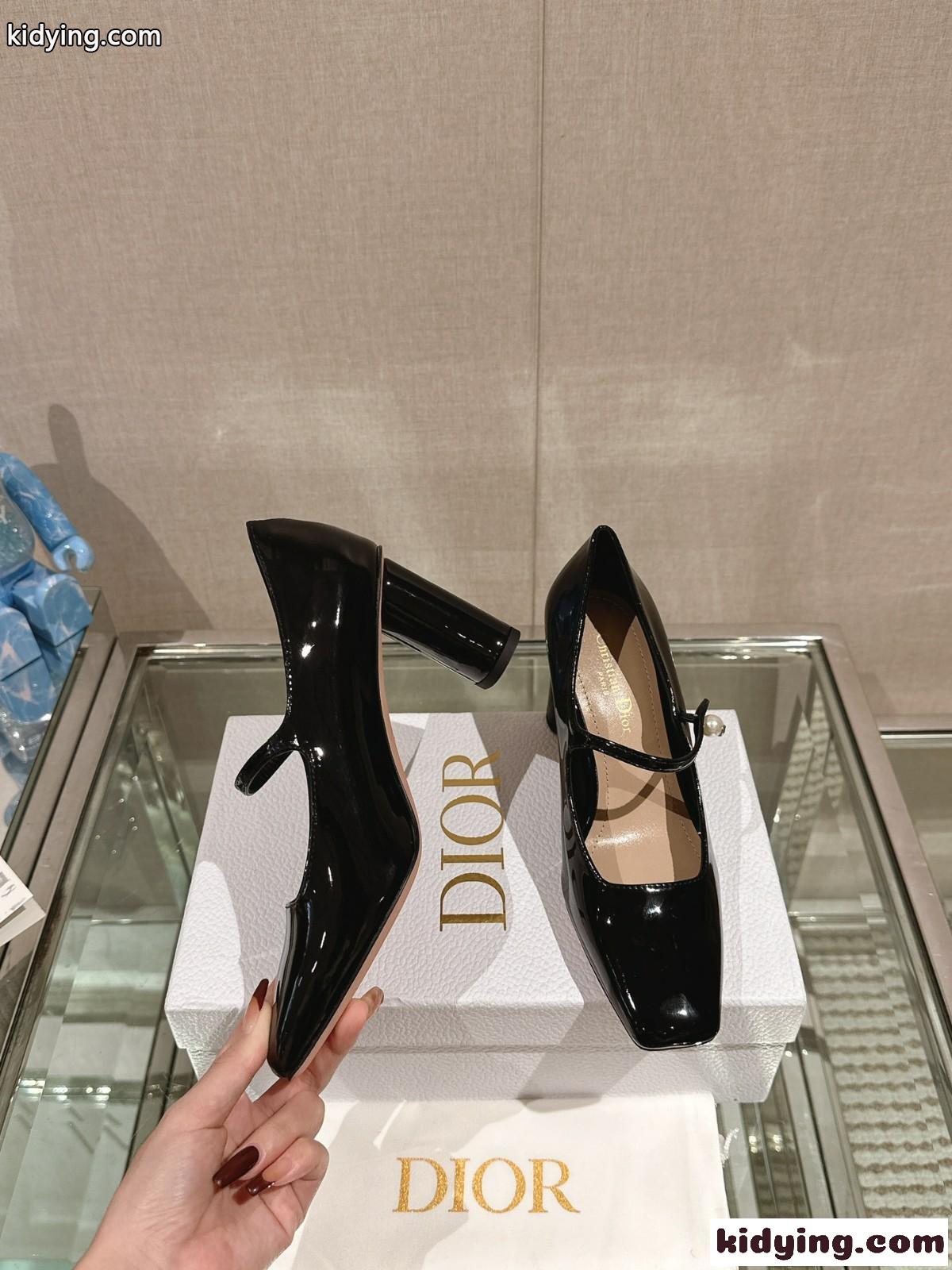 JOLIE DIOR パンプス 7.5cm クリスチャン・ディオール シューズ コピー ブラック-4