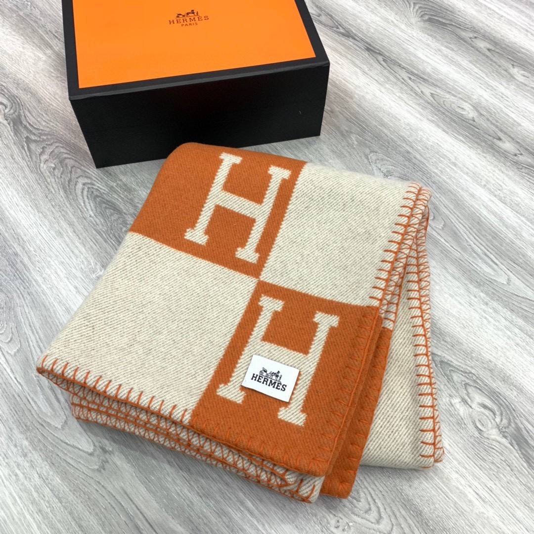 大人気 アヴァロン 毛布 エルメス ブランケット コピー ウール＆カシミヤ-2