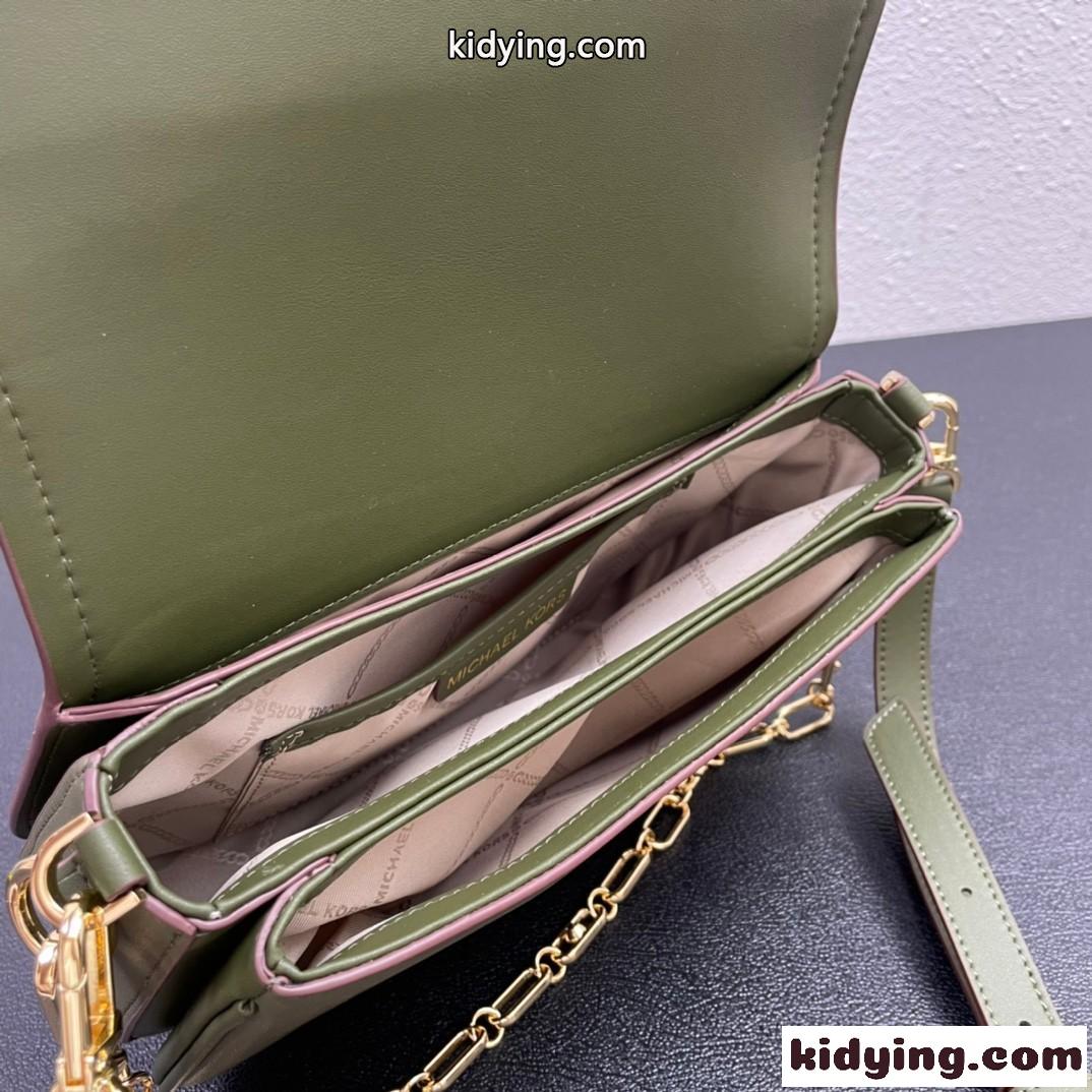 MICHAEL KORS PARKER コンバーチブル ポシェット ショルダーバッグ マイケルコース バッグ コピー グリーン-4
