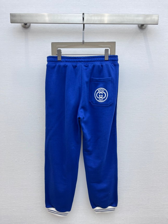 快適 カジュアル おしゃれ コットン カジュアルパンツ グッチ パンツ コピー-1