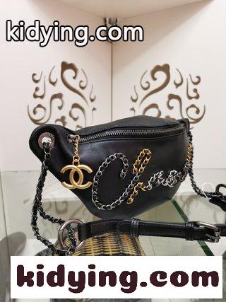 ウエストポーチシリーズ シャネル バッグ 品番コピー Chanelシャネル 金属,チェーン 頭に牛革を組み合わせる-1