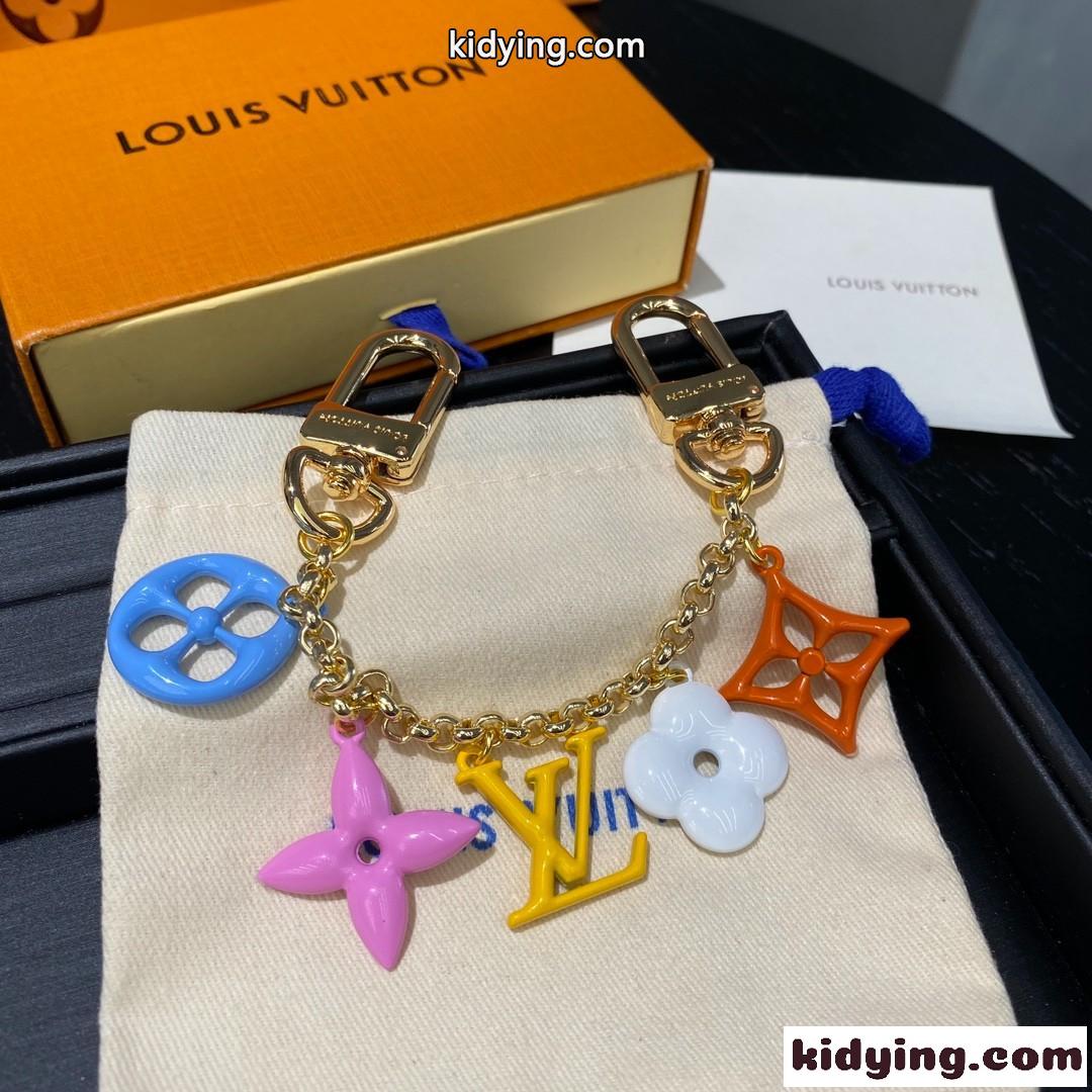 バッグチャーム･LV ポップ フラワー ルイヴィトン キーホルダー コピー-0
