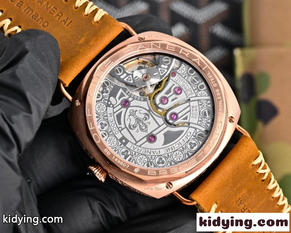 スタイリッシュ 47mm メンズ腕時計 オフィチーネ・パネライ 時計 コピー-4