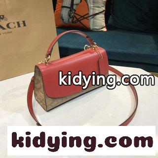 coach コーチの新型で 新しく発売された文芸的雰囲気のあるレトロな鞍のバッグ コーチバッグ お手入れ コピー-2
