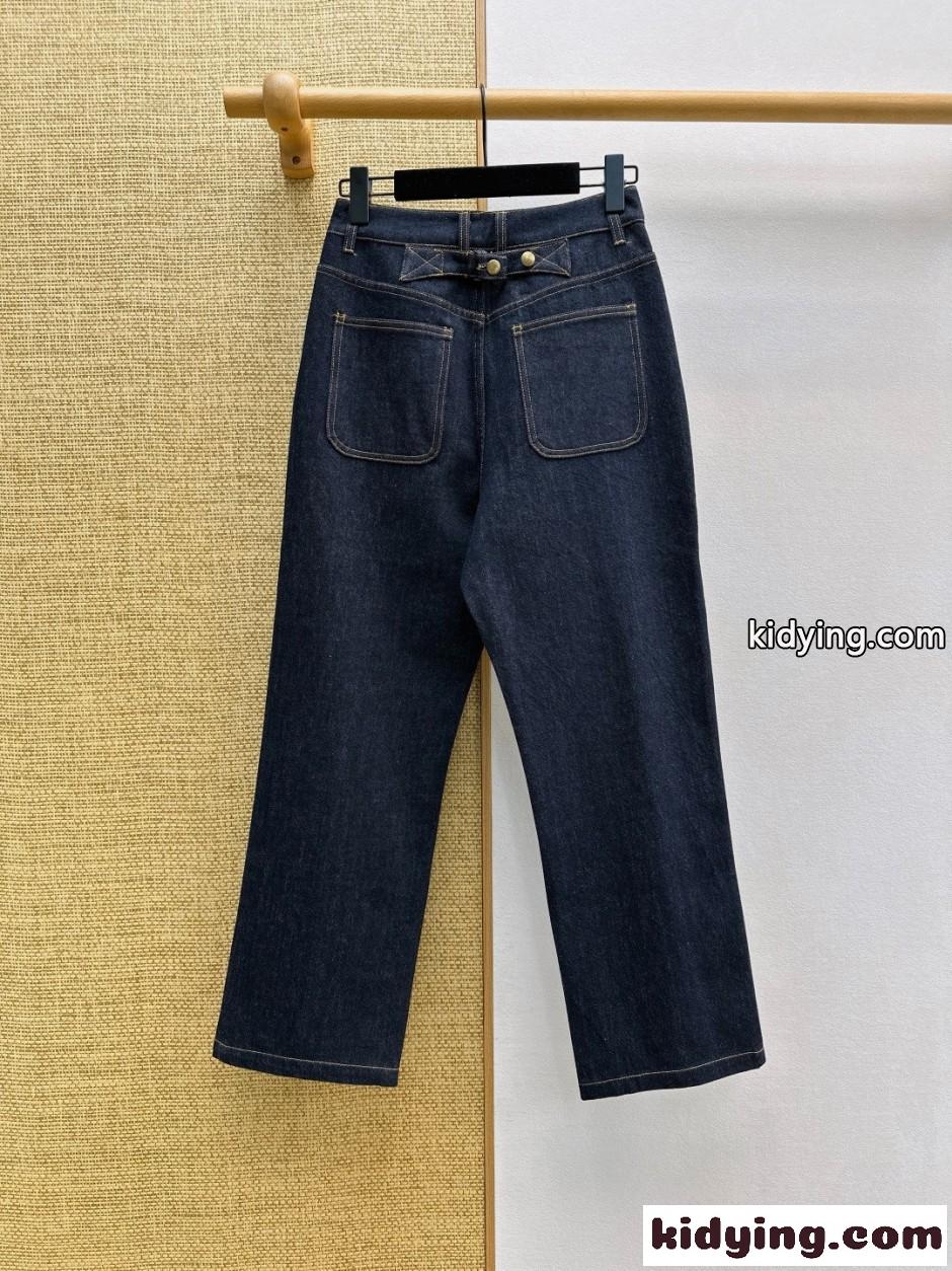 洗練された トムブラウン ジーンズ 偽物 合わせやすい デニムパンツ-4