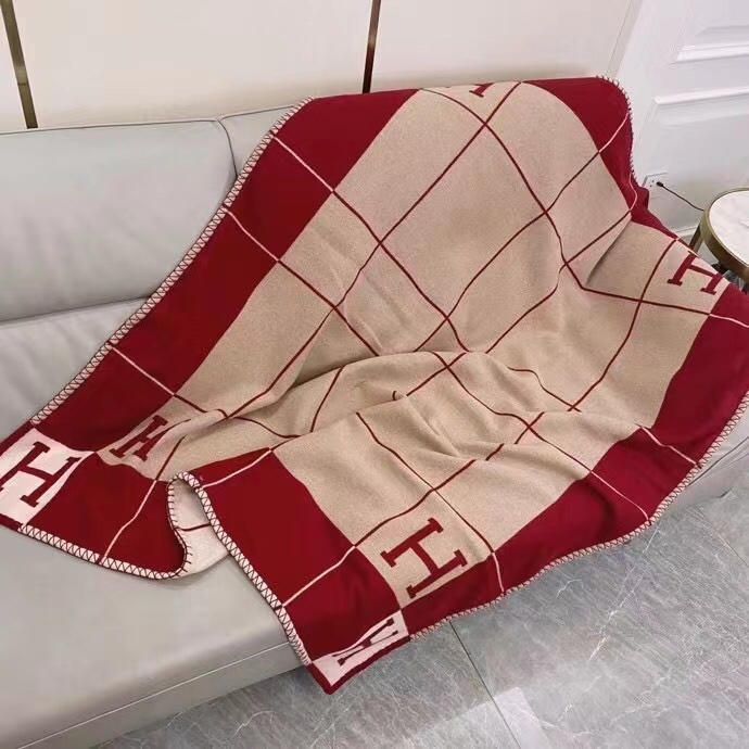 人気 エルメス ブランケット コピー エレガント カシミヤ 毛布-2