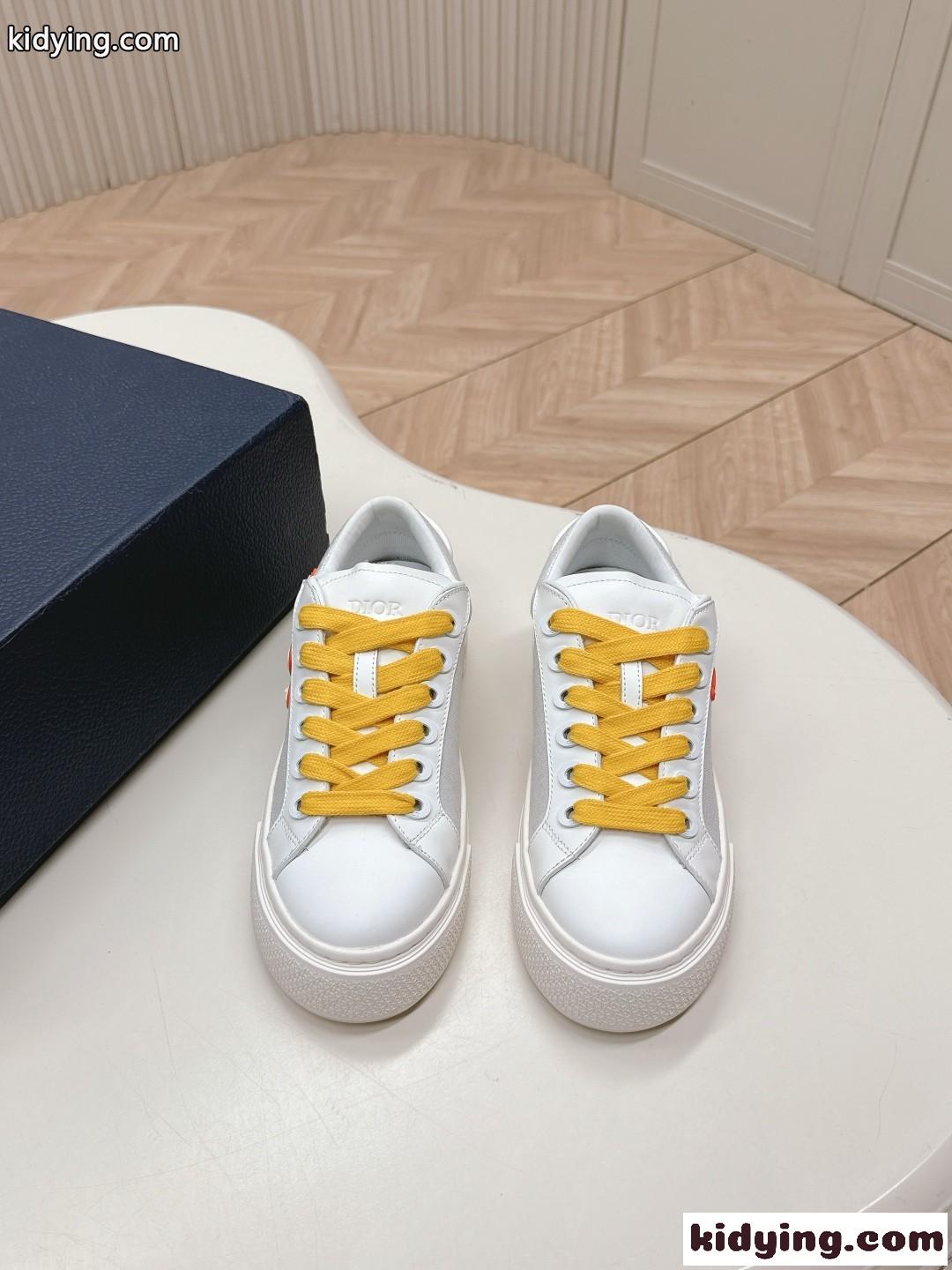 限定~DIOR AND KAWS B33 スピンスニーカー スーパーコピー ホワイト-1