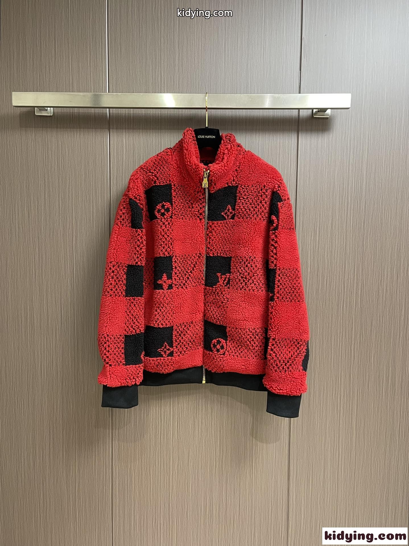 ダミエフリースブルゾン ルイヴィトン ジャケット コピー メンズ-1