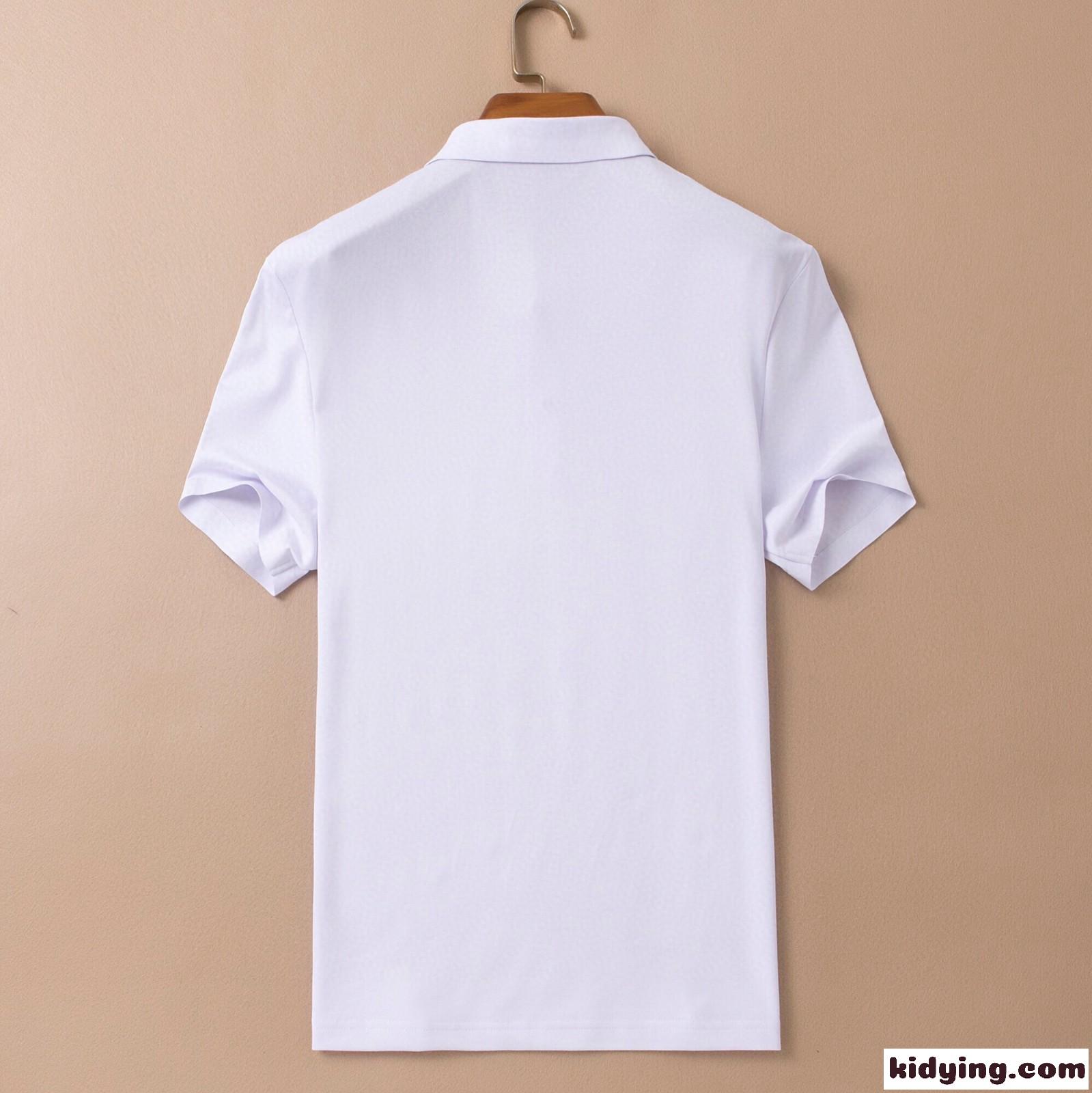 3色あり メンズ アルマーニ tシャツ コピー 半袖 カジュアル ビジネス トップス ポロシャツ 柔らかい 着心地いい-0