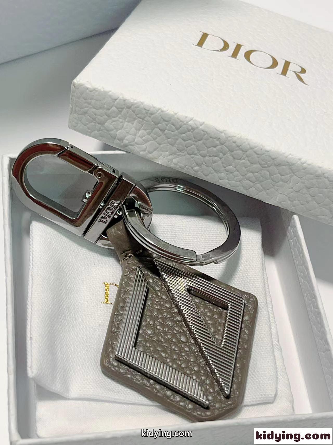定番人気 CD Diamond キーリング クリスチャン・ディオール キーホルダー コピー オリーブ-4