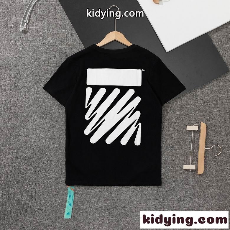 シンプル 定番 人気 合わせやすい クルーネック オフホワイト 半袖Tシャツ コピー カジュアルオシャレ ホワイト ブラック-2
