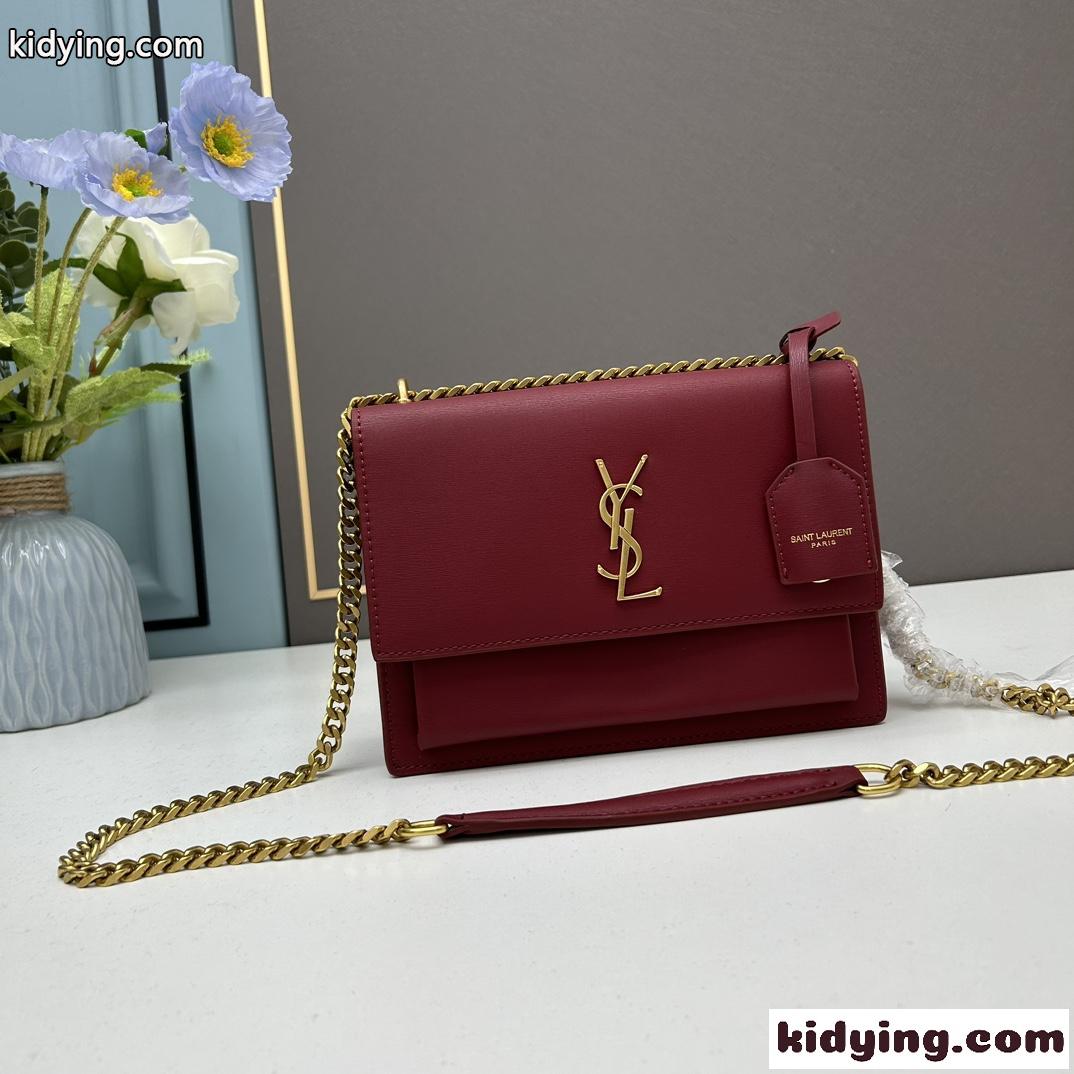 人気 YSL サンセット ミディアム モノグラムバッグ イヴ・サンローラン バッグ コピー-0