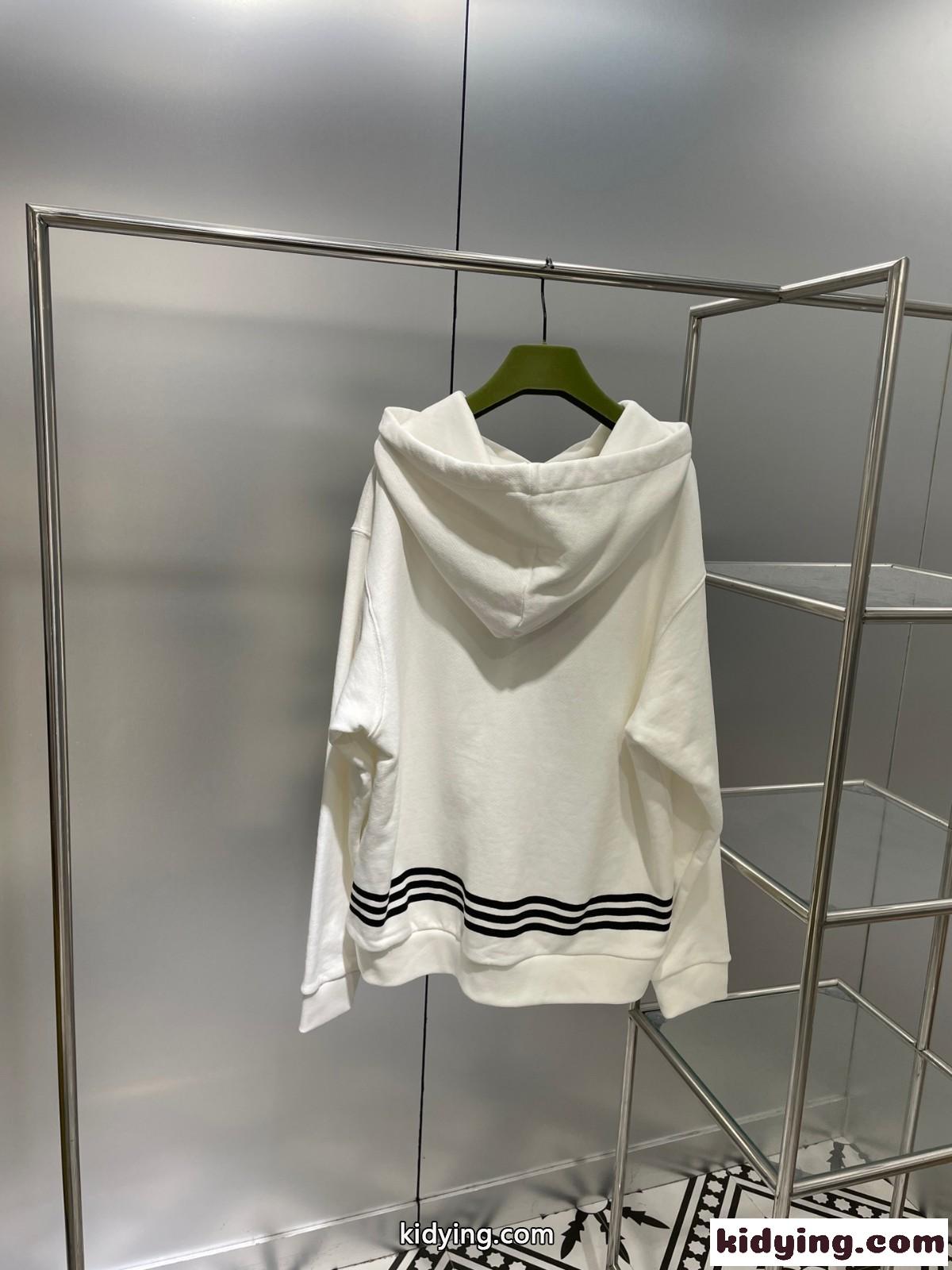 ADIDAS X GUCCI ロゴ プリント オーバーサイズ グッチ パーカー コピー フード付き フーディ-1