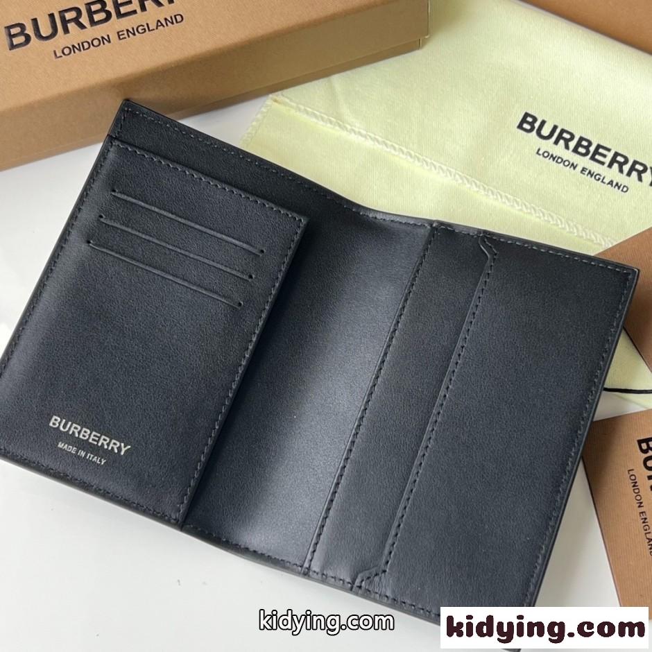 Burberry バーバリー チェック パスポートホルダー スーパーコピー ブルー-2