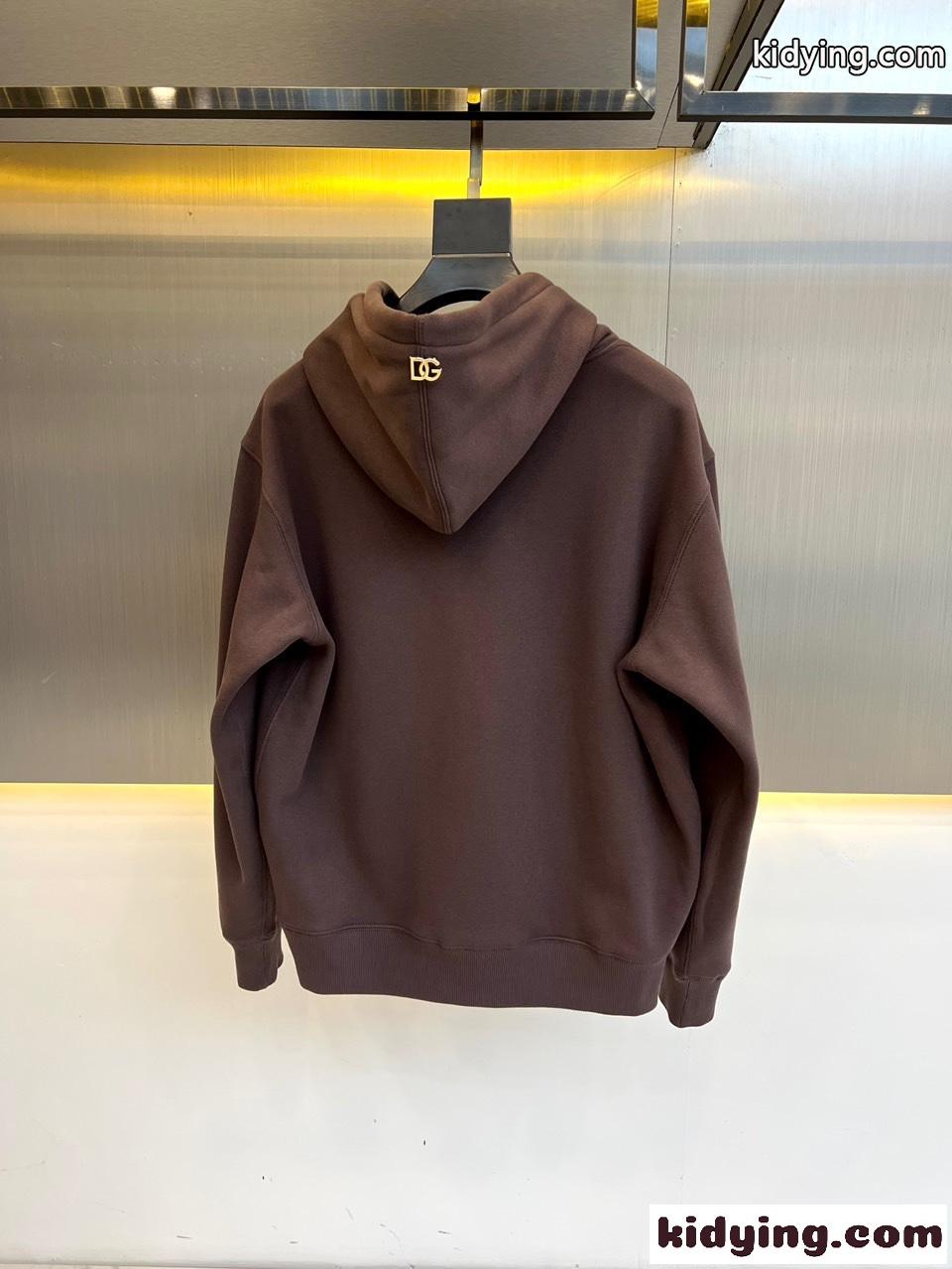 ユニセックス 定番 コットン フーディー ドルチェ&ガッバーナ パーカー コピー-3
