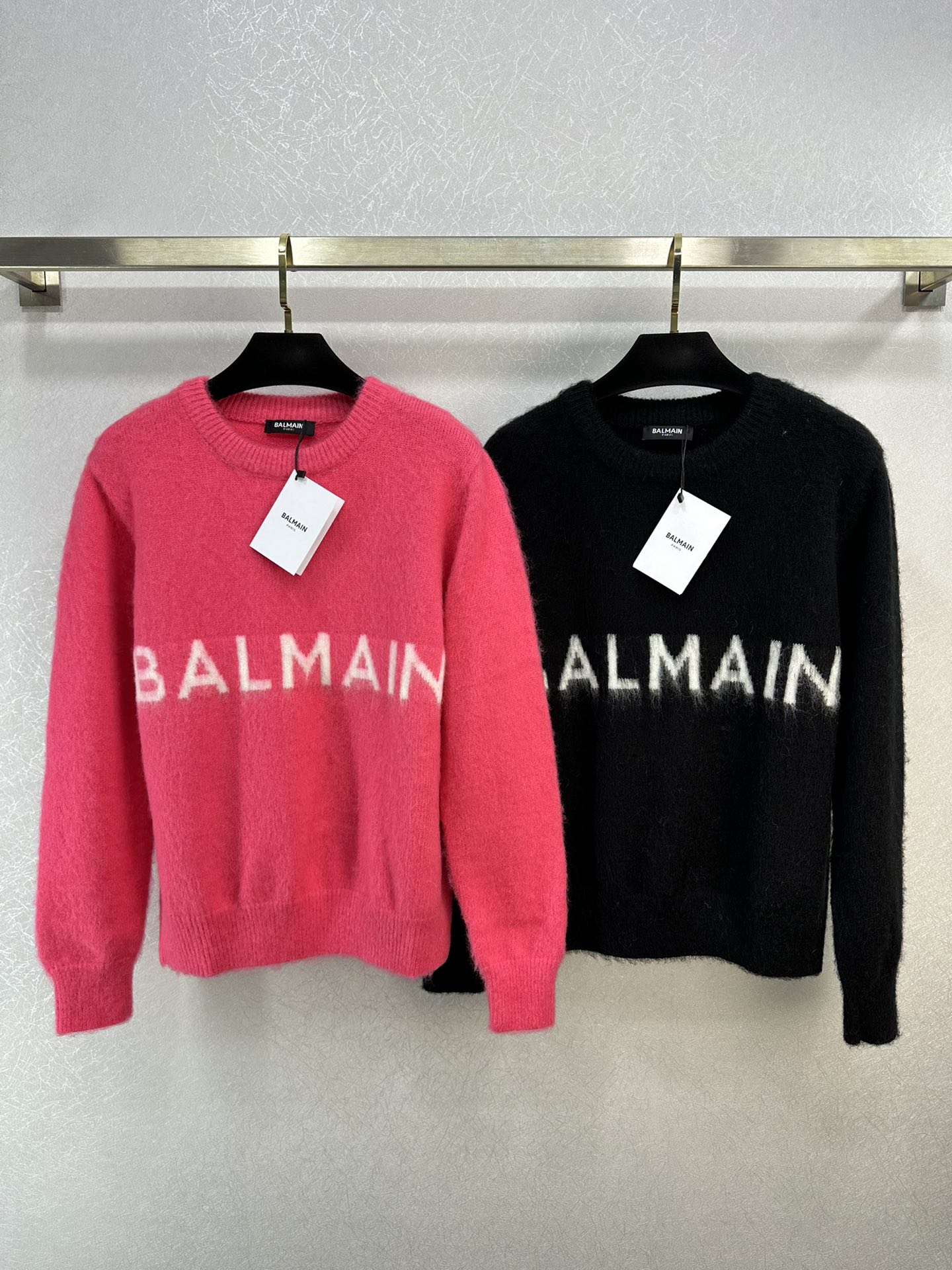 定番 クルーネック ロゴ バルマン セーター コピー 合わせやすい-2