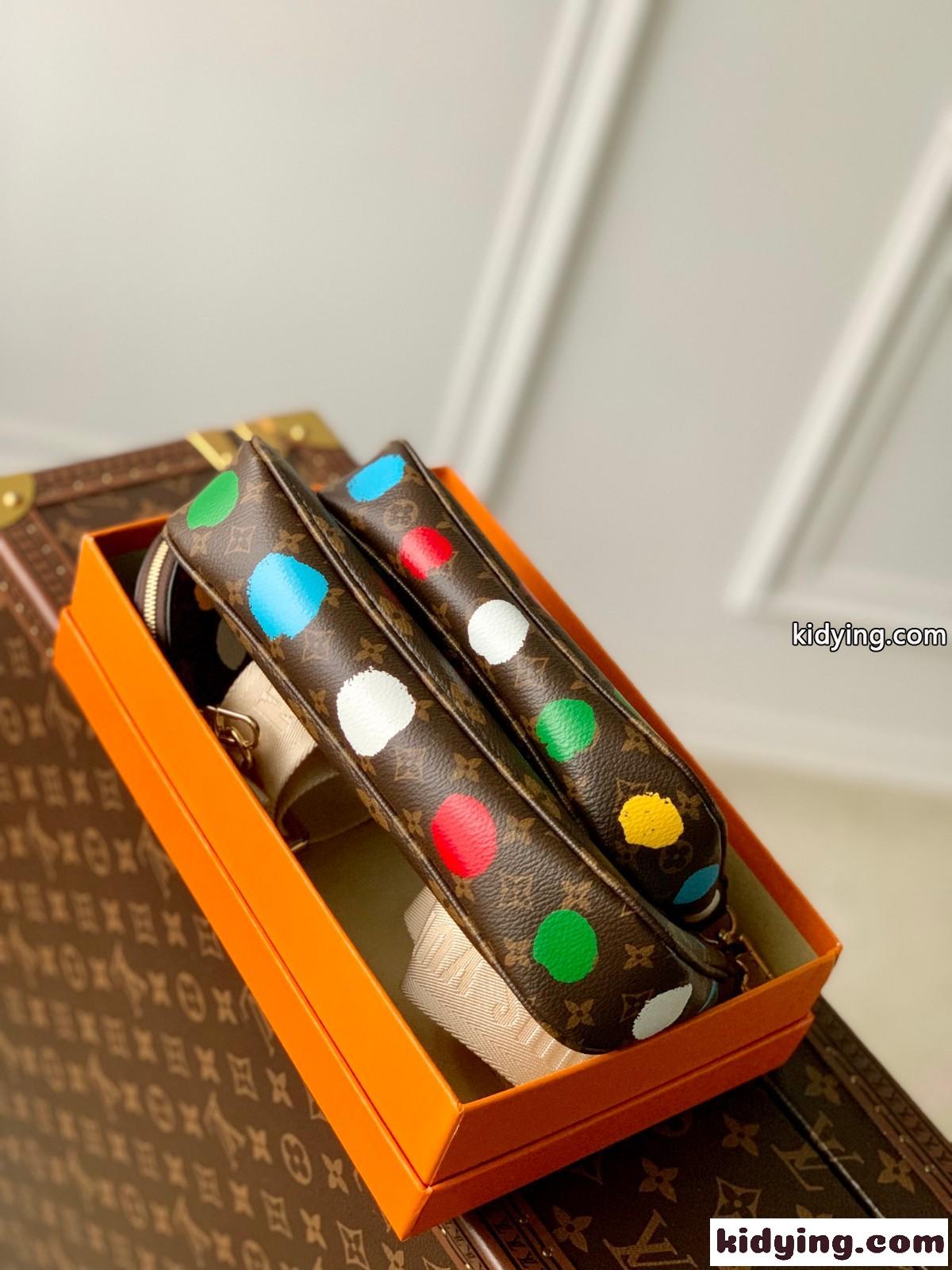 M46385 LV × YK ミュルティ･ポシェット･アクセソワール ルイ・ヴィトン バッグ コピー-3