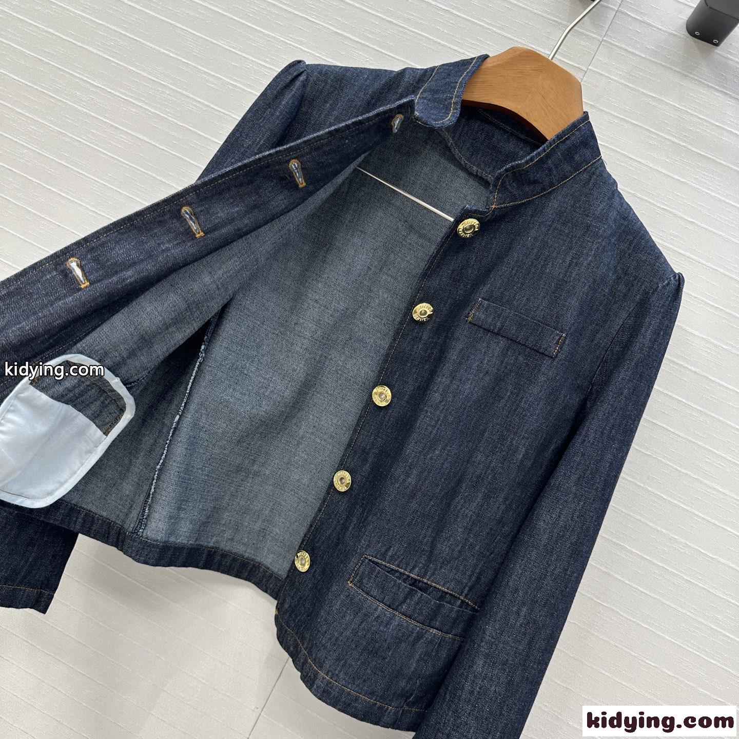 洗練された 上品 デニムジャケット ボッテガ・ヴェネタ ジャケット コピー レディース-4