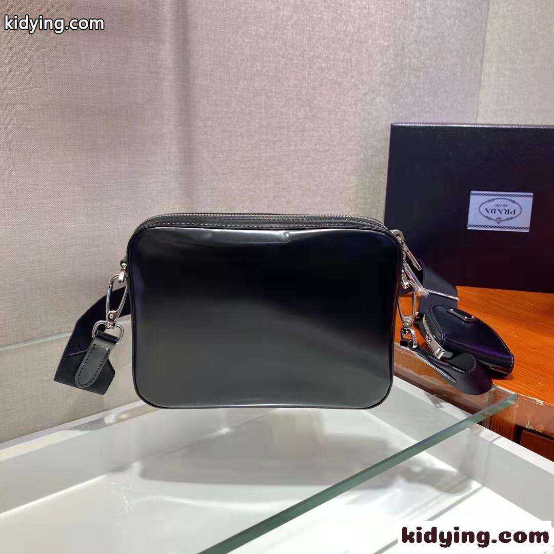 フラッシュドレザー ショルダーバック 1BH180 プラダ バッグ コピー ショルダーバッグ-2