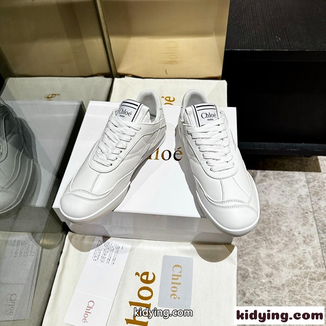 CHLOÉ KICK スニーカー クロエ スニーカー スーパーコピー レザー-2