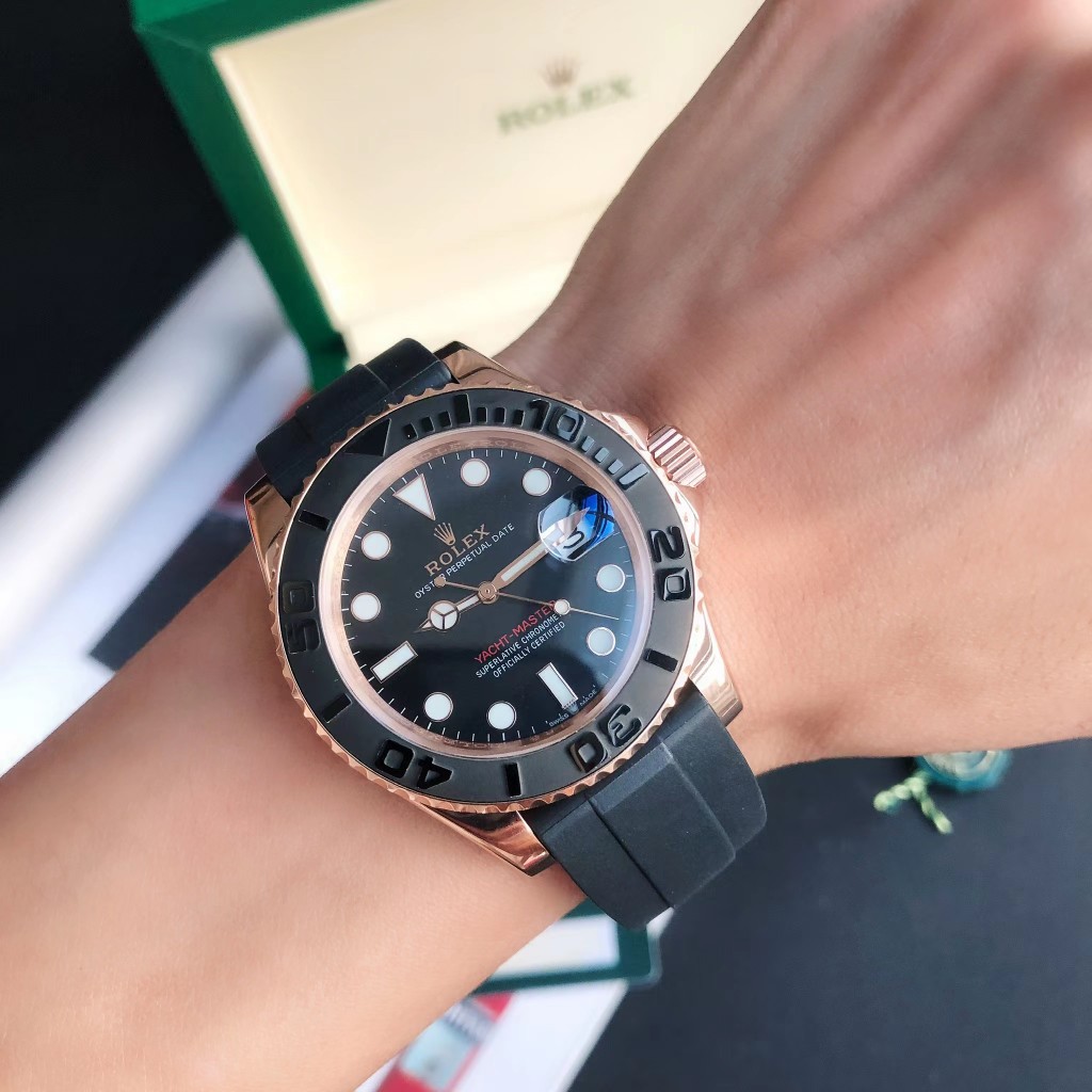 カジュアル ヨットマスター 40mm ロレックス 時計 コピー メンズ 腕時計-4