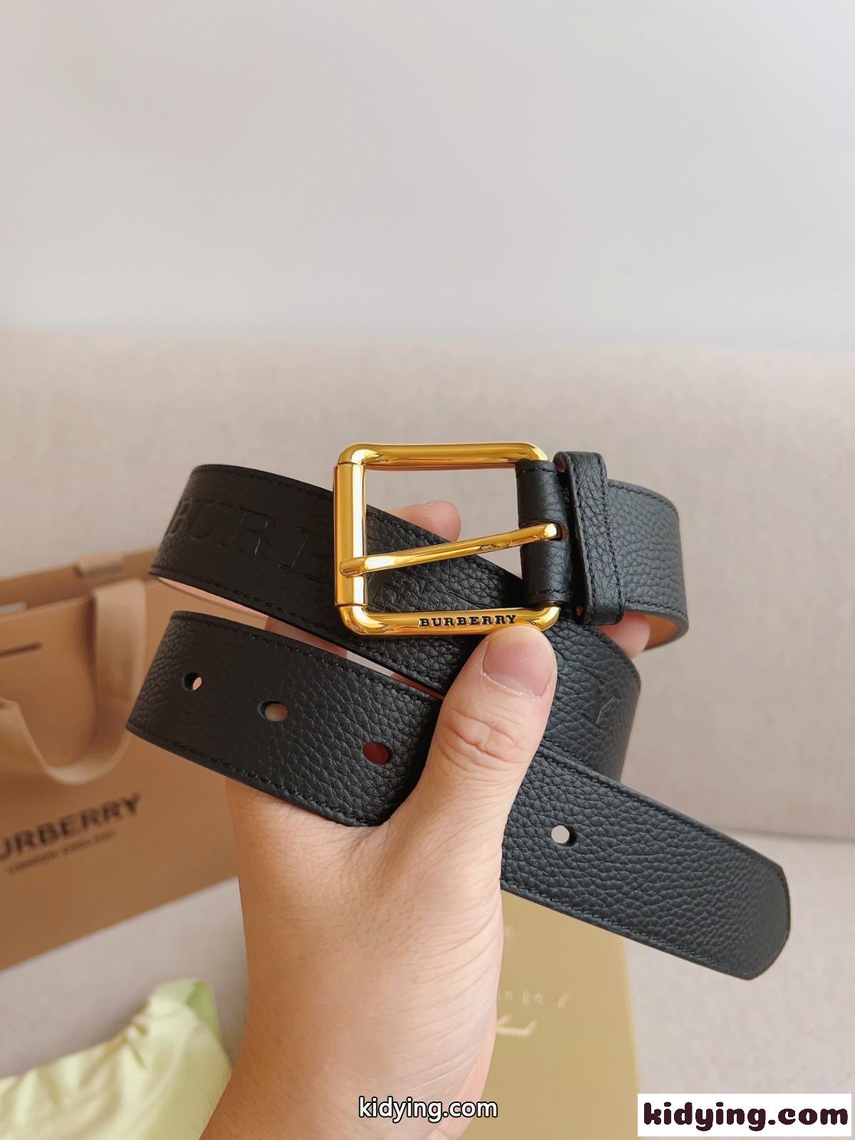 バーバリー ベルト コピー シンプル 上品 合わせやすい レザーベルト-0