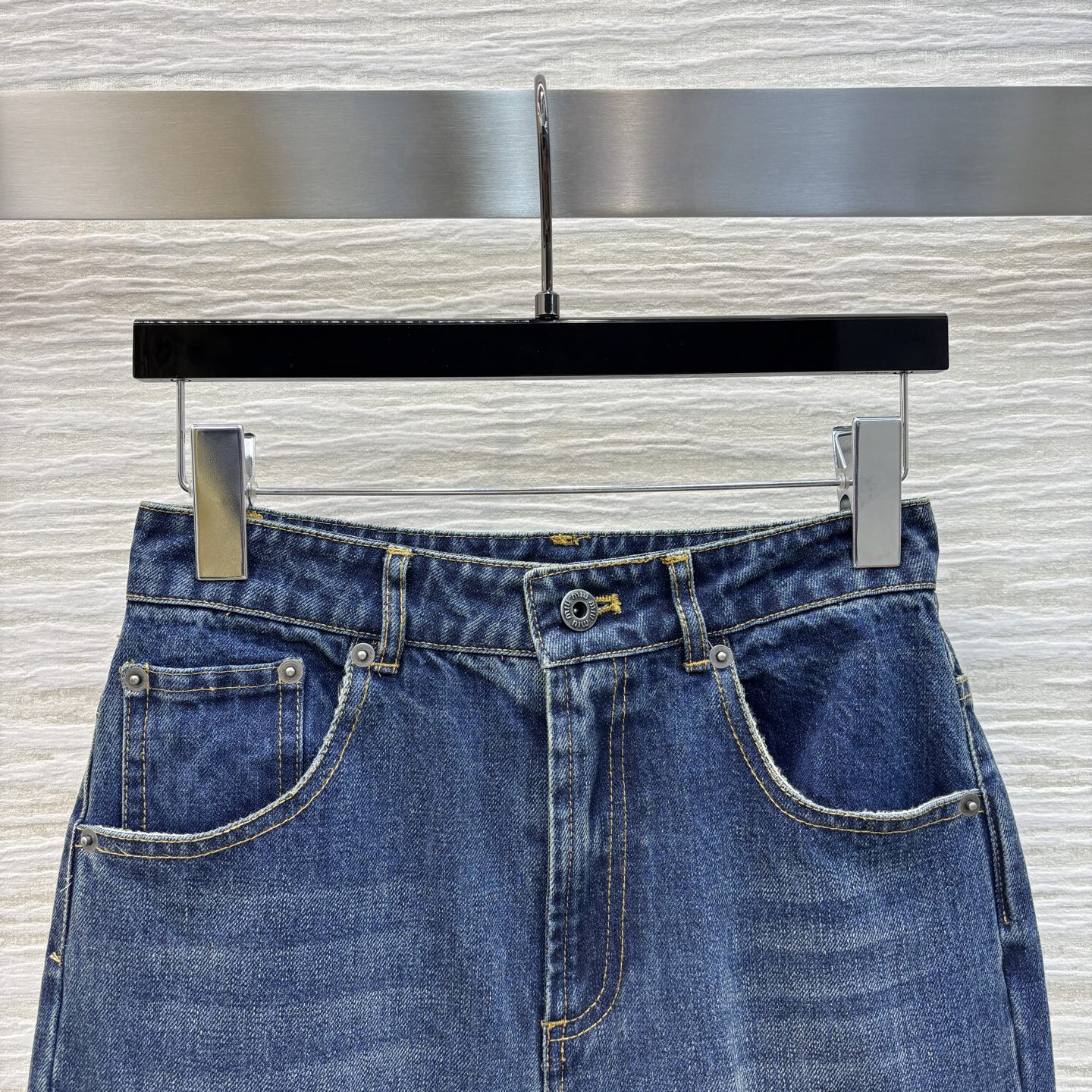定番 合わせやすい デニムパンツ ミュウミュウ ジーンズ コピー レディース-2