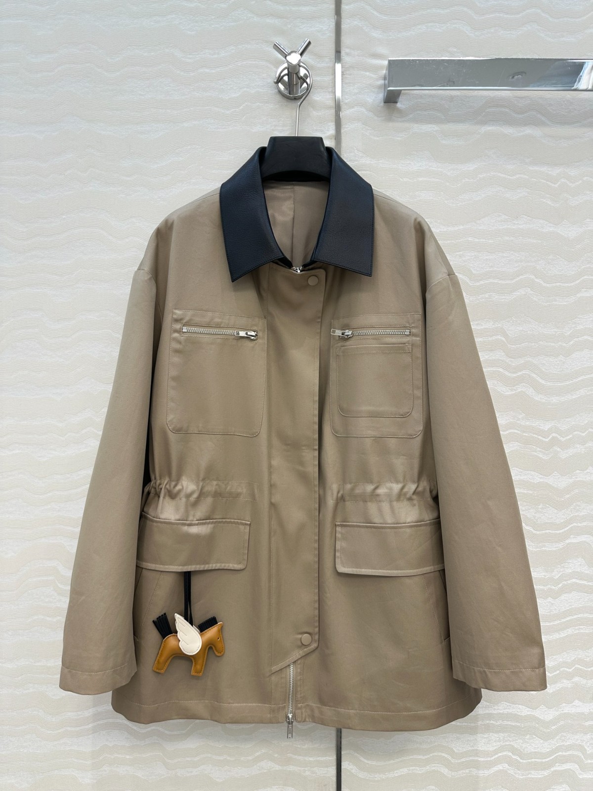 洗練された カジュアル コットン ブルゾン エルメス ジャケットコピー レディース-1