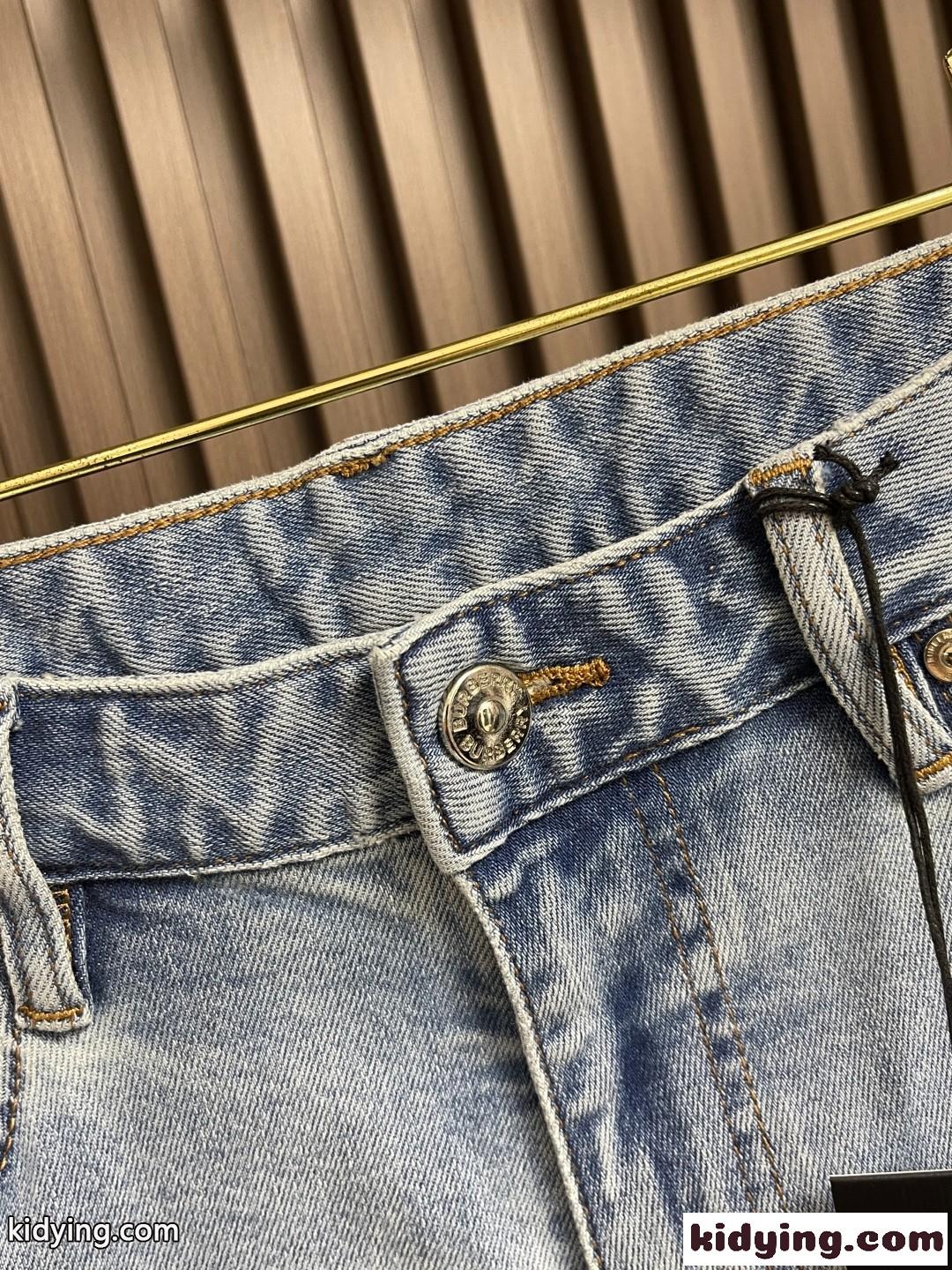 定番 合わせやすい デニム ショートパンツ バーバリー パンツ コピー メンズ-2