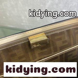 ​フェンディ バッグ 一覧 コピー FENDI F家のpeekabooのアップグレード版ハンドバッグは 柔らかくて小さな牛革です-3