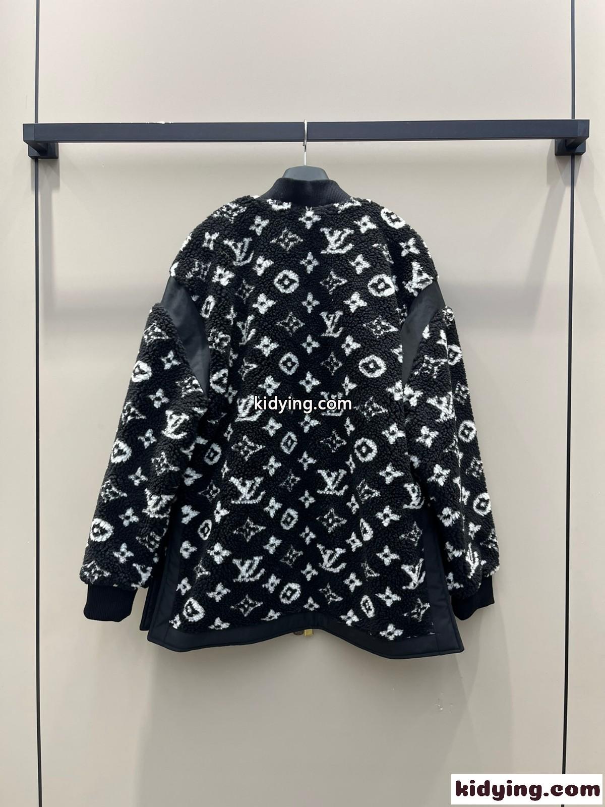 秋冬 ルイヴィトン ジャケット コピー モノグラムテディボンバージャケット-4