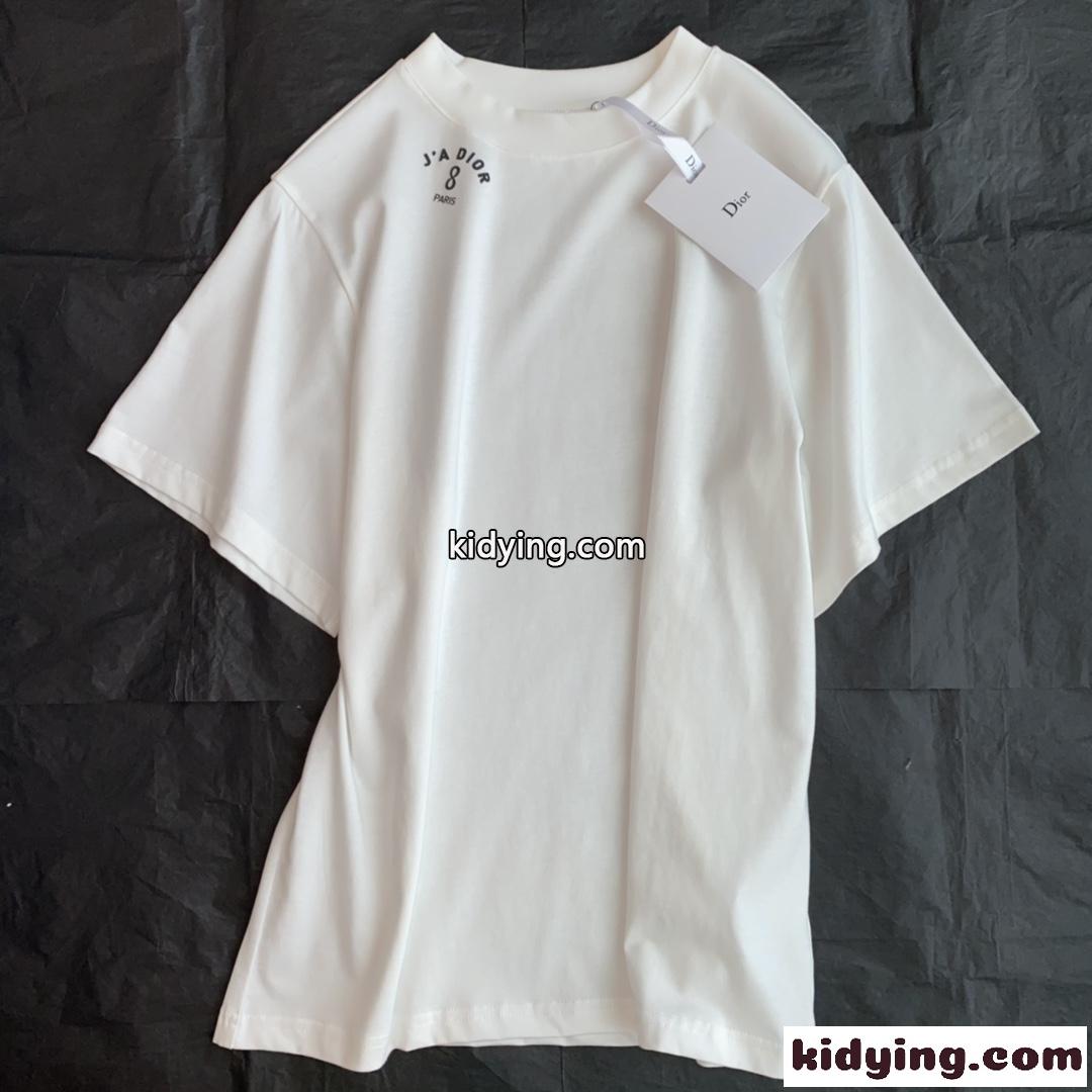 定番 着心地いい クルーネック ゆったり クリスチャン・ディオール Tシャツ コピー 半袖 春夏 人気 トップス-3
