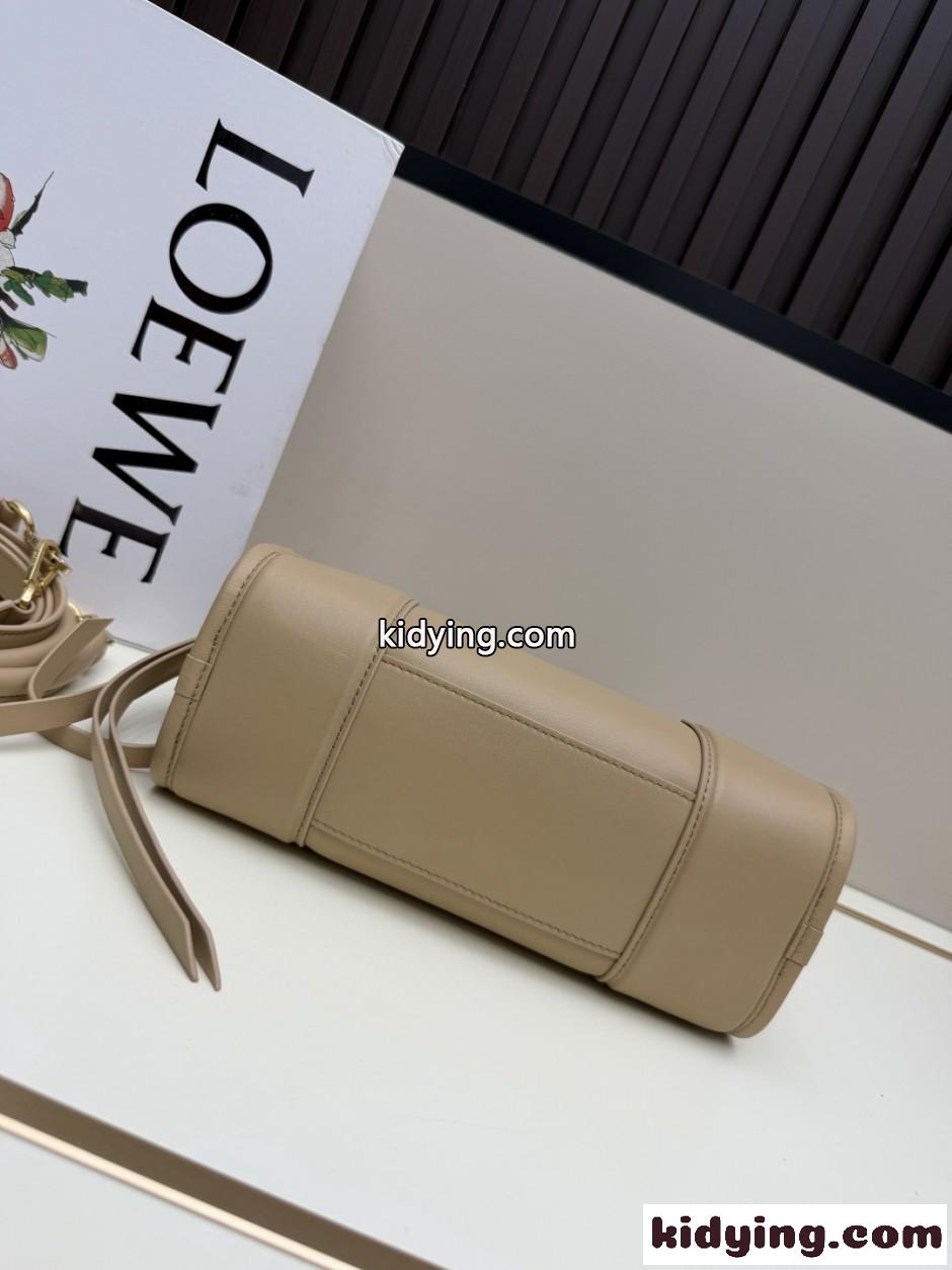 人気 LOEWE アマソナ180バッグ スモール ロエベ スーパーコピー ベージュ-3