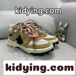 ​OFF-WHITE Virgil Ablo 2021早期新型シューズOff- whiteブランドは80年代のテニスシューズをヒントにデザインされた新しいスポーツレジャーシューズを発表した-3