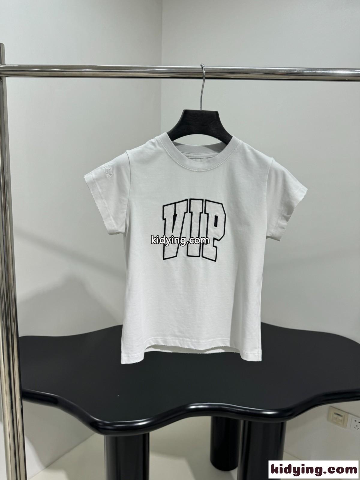 カジュアル フェンミン コンパクト 半袖Tシャツ バレンシアガ Tシャツ コピー ホワイト-0