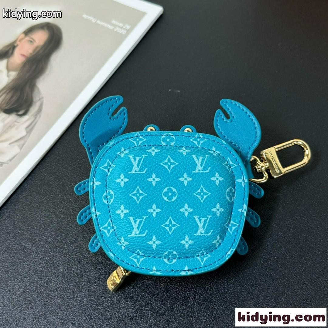 バッグチャーム･LV クラブ ルイヴィトン キーホルダー コピー ブルー-1
