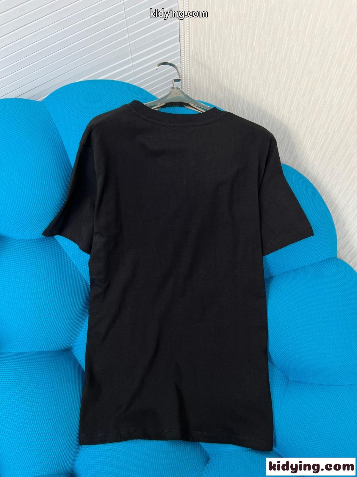 カジュアル ゆったり コットン グッチ 半袖Tシャツ コピー クルーネック おしゃれ トップス 春夏 新作-4