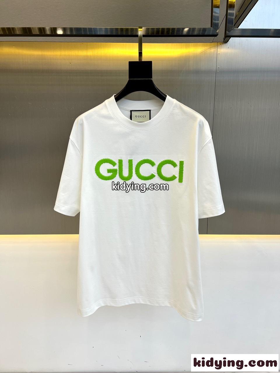 定番 合わせやすい ロゴ グッチ Tシャツ コピー 半袖tシャツ ホワイト-0