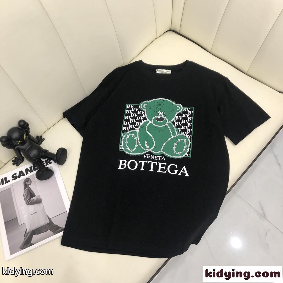 おしゃれ カジュアル ベーシック 3色あり クールネック ボッテガヴェネタ tシャツ コピー 半袖 トップス-0