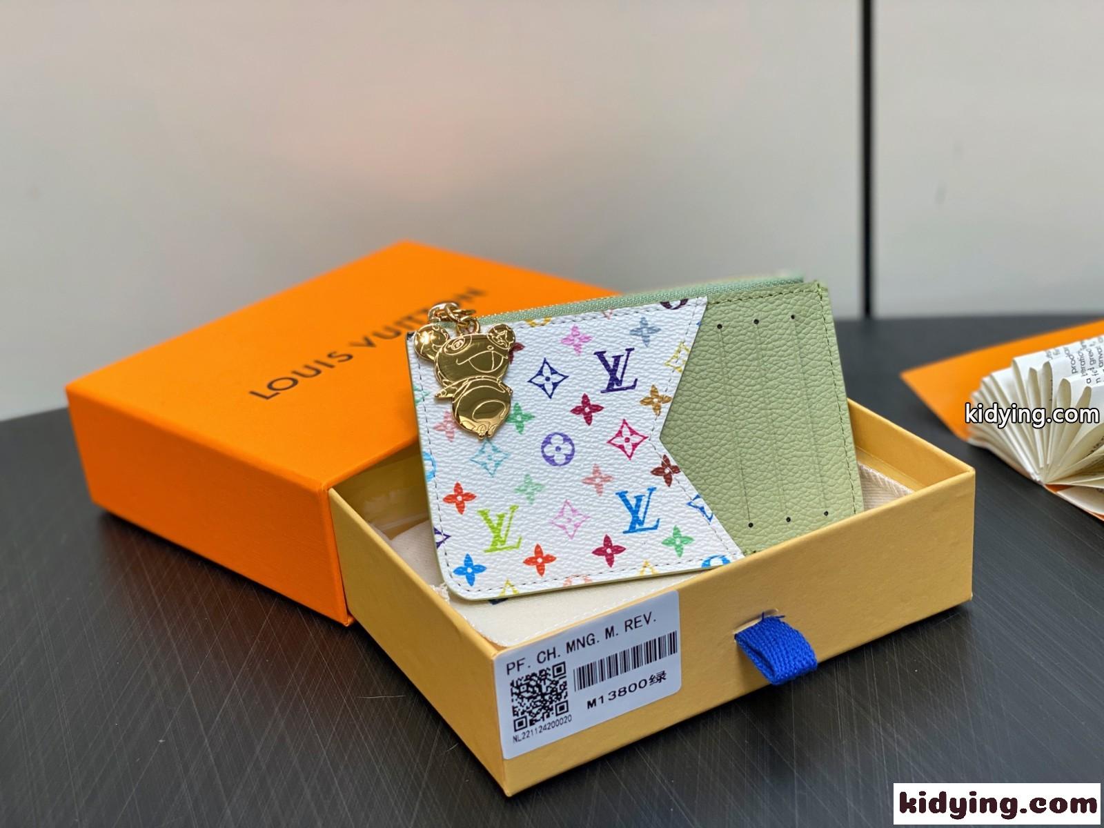 ルイ・ヴィトン 村上隆 LV × TM カードケース ポルト カルト・ロミー スーパーコピー M13800-1